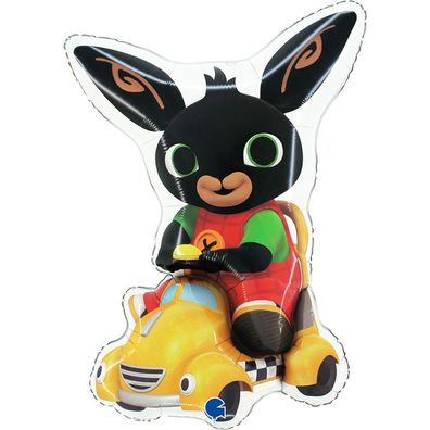Grabo BING Hase Folienballon Taxi Geburtstag 56x79cm