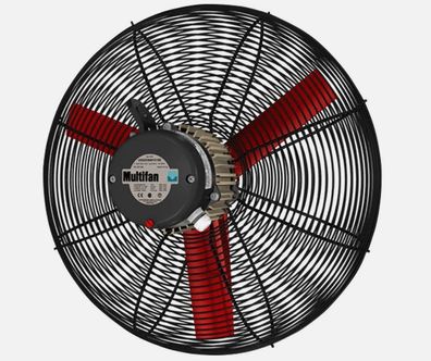 Multifan Stallventilator 630mm 230V Korb-Wandventilator für Viehställe
