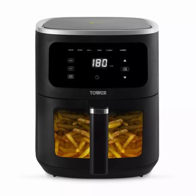 Tower T17175 Air Fryer 6 L Heißluftfritteuse digital schwarz