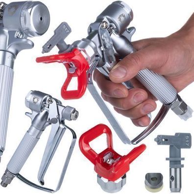 Rosfix Farbspritzpistole MasterJet MJ1 – 517 Düse Hi-Flow | 3600 psi, 1/4"