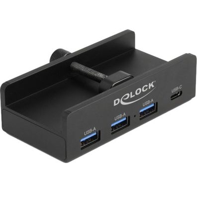 Delock Usb 5.0 4P Hub M. Feststellsch., 64284