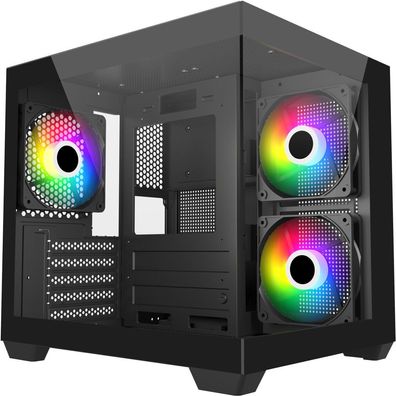FSP Geh Mini, S140 BA, Micro-ATX/M-ITX/ARGB o.N., Black retail