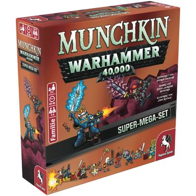 Munchkin - Warhammer 40K - Super Mega Set - deutsch