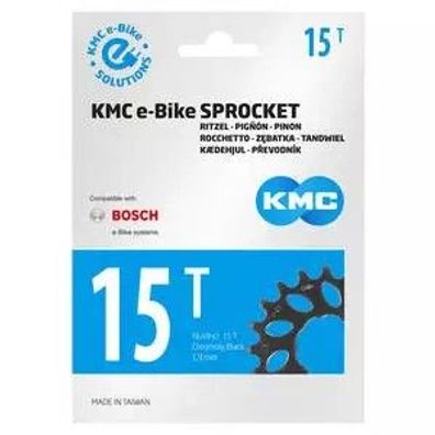 KMC E-Bike Ritzel vorne Bosch Gen.2 15T CrMo 11/128"