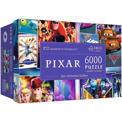 Puzzle - Disney/Pixar - Epic Animationsgalerie - 6000 Teile