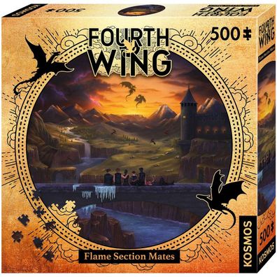Puzzle - Fourth Wing – Flame Section Mates (500 Teile)