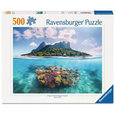 Puzzle - Insel und Korallenwelt - 500 Teile