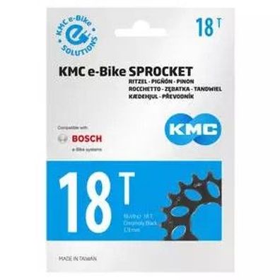 KMC E-Bike Ritzel vorne Bosch Gen.2 18T CrMo 11/128"