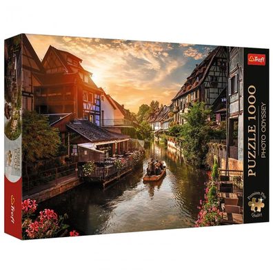 Puzzle - Photo Odyssey - Klein Venedig in Colmar Frankreich - 1000 Teile