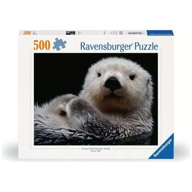 Puzzle - Süßer kleiner Otter - 500 Teile