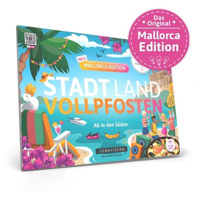 STADT LAND Vollpfosten – Mallorca Edition - A4 - deutsch