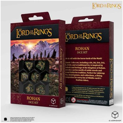 The Lord of the Rings - Rohan Dice Set