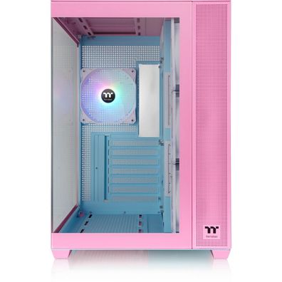 Thermaltake Geh Thermaltake View 380 TG Midi Tower "ARGB Bubble Pink" retail