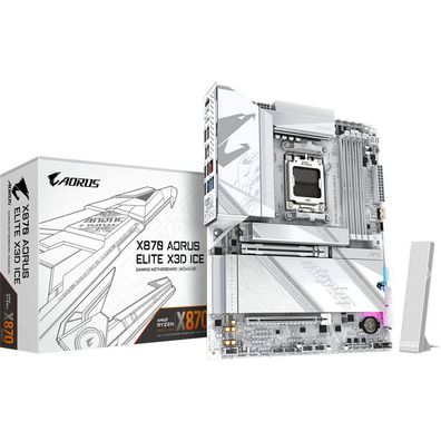 Gigabyte X870E AORUS ELITE X3D ICE (X870, M5, TX, DR5)