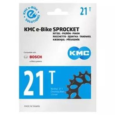 KMC E-Bike Ritzel vorne Bosch Gen.2 21T CrMo 11/128"