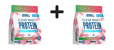 2 x Applied Nutrition Clear Whey (875g) Watermelon