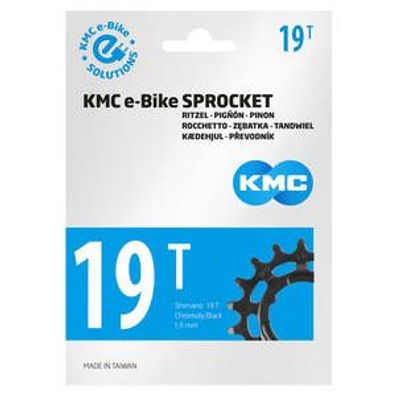 KMC E-Bike Ritzel hinten Shimano 19T CrMo 3/32"