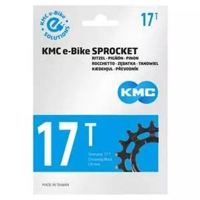 KMC E-Bike Ritzel hinten Shimano 17T CrMo 3/32"