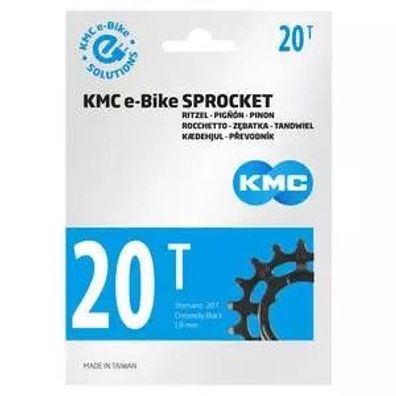 KMC E-Bike Ritzel hinten Shimano 20T CrMo 3/32"