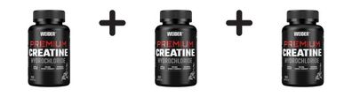 3 x Weider Creatine HCL (150 Caps)