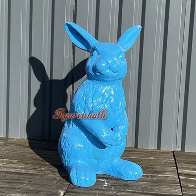 Osterhase Werbefigur Dekoration Hase Außendekoration Deko Österliche Figur Statue mbl
