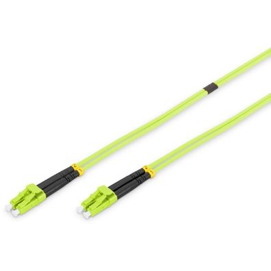Digitus Dk-2533-01-5 Fiber Optic Cable 1 M Om5 Lc Green, hite