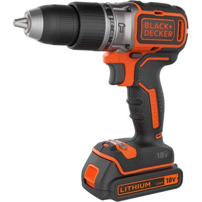 Black&Decker Akku-Schlagbohrs.18V 1,5Ah, uerstenlos BL188K
