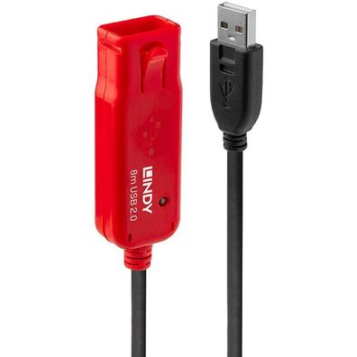 Lindy LINDY USB 2.0 Aktiv-Verlängerung Pro 8m