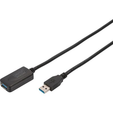 Digitus Repeaterkabel Verlängerung USB 3.0 Typ A St/Bu 5.00m