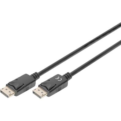 Digitus DisplayPort Anschlusskabel 3m schwarz