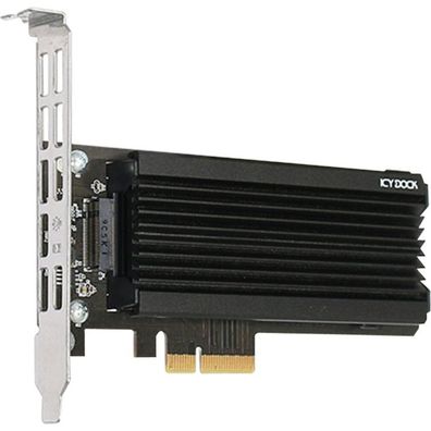 Adapter IcyDock M.2 NVMe SSD to PCIe Adapter Card with heats