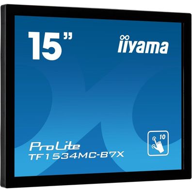 IIYAMA 38.0cm (15") TF1534MC-B7X 4:3 M-Touch HDMI+DP