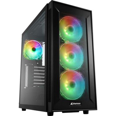 Sharkoon Sharkoon Gehäuse TG6M RGB ATX 1xGlas schwarz
