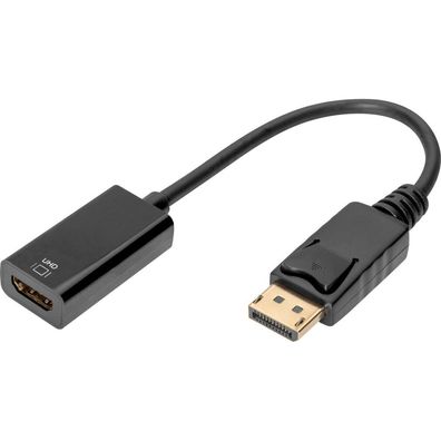 Digitus Aktiver DisplayPort Adapter/Konverter, DP auf HDMI