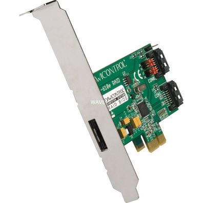 Dawicontrol PCI Card PCI-e DC-610e RAID 2-Kanal SATA3 6G eS