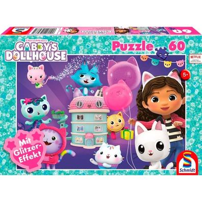 Gabby's Dollhouse: Geburtstagsfeier im Puppenhaus (60 Teile)
