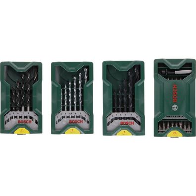 Bosch Bosch Multipack 3 + 1, Mini-X-Line-Sets - 2607017071