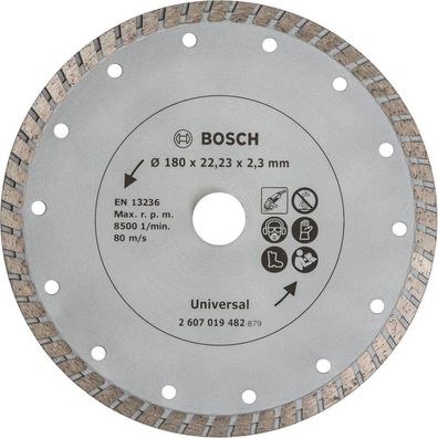 Bosch Bosch Diamanttrennscheibe Turbo, Durchmesser: 180 mm - 2607019482