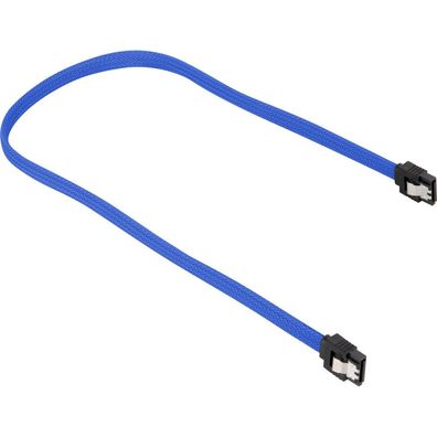 Sata III Kabel sleeve (blau, 30 cm)