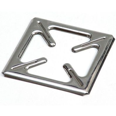 Stahl-Herdplattenunterlage 9,5 x 9,5 cm