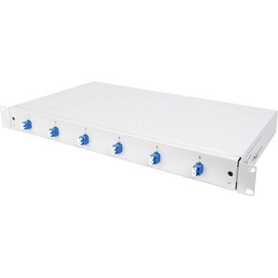 Digitus LWL Spleißbox, bestückt, LC, OS2