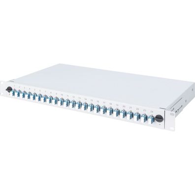 Digitus LWL Spleißbox, bestückt, LC, OS2
