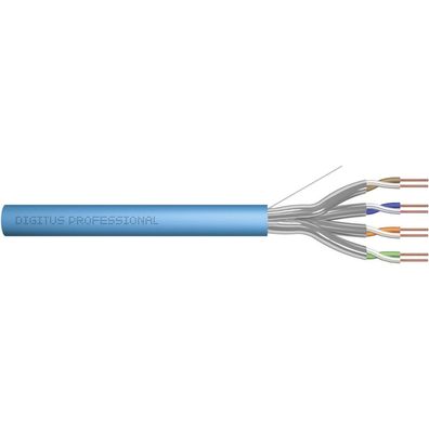 Digitus CAT.6A U/FTP Verlegekabel, 100m, simplex,100m, rau