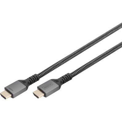 Digitus HDMI Kabel St./St. Nylon 3m 8K 60Hz Premium