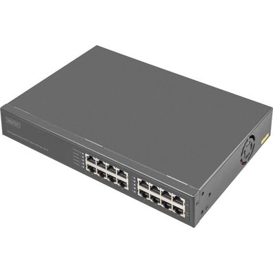 Digitus Switch 8-Port Gigabitgabit PoE + Injektor 250W schw