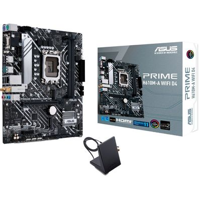 MB ASUS PRIME H610M-A WIFI D4 (Intel,1700, DR4, ATX)