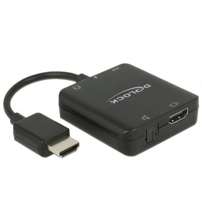 Delock DELOCK HDMI Audio Extraktor 4k 60Hz kompakt