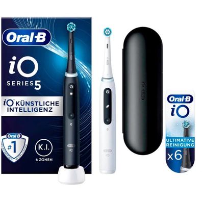 Oral-B iO Series 5 Duo Black / White mit 2. Handstück