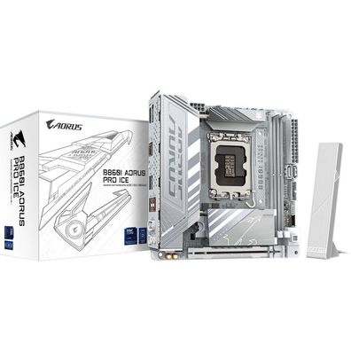 Gigabyte B860I AORUS Pro ICE, (B860, 1851, ITX, DR5)