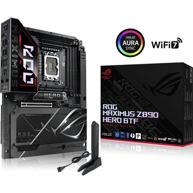 ASUS ROG Maximus Z890 HERO BTF, Mainboard (schwarz)